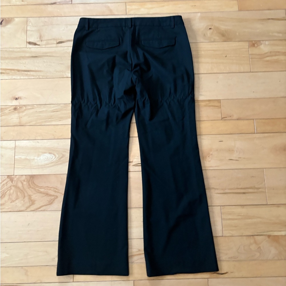 Gap Modern Boot Dress Pants Stretch Black